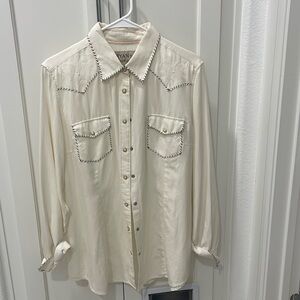 Ryan Michael Western Button Down Large